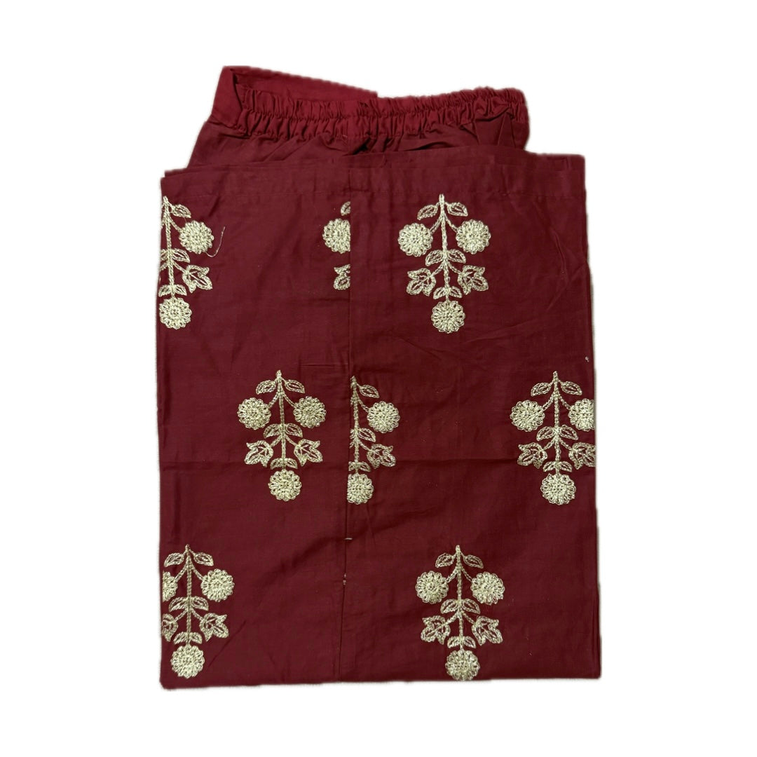 2Pc Embroidered Lawn