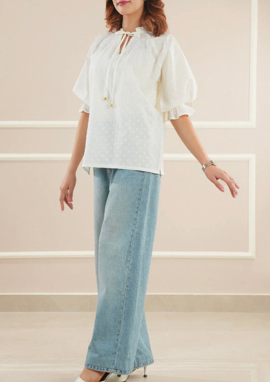 Solid Jacquard Shirt