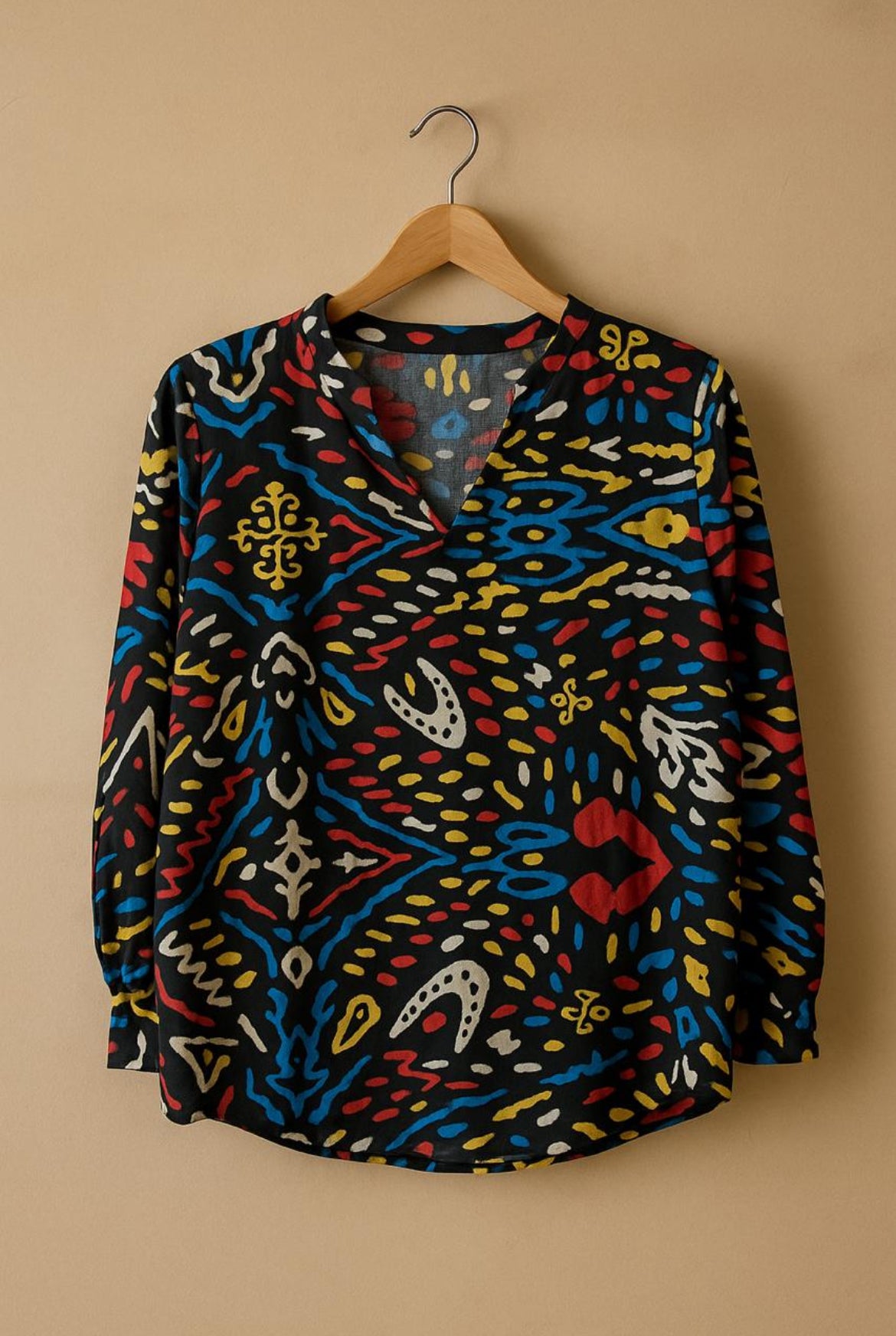 Multi coloured Linen Shirt