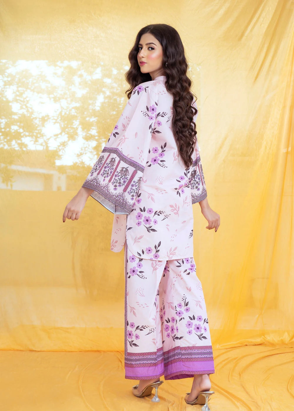 Pink Co Ord Set - 2 Pc